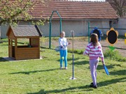 Čarodějnické odpoledne s rodiči na školní zahradě